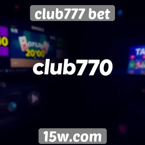 Tendências de jogos online no club777 bet